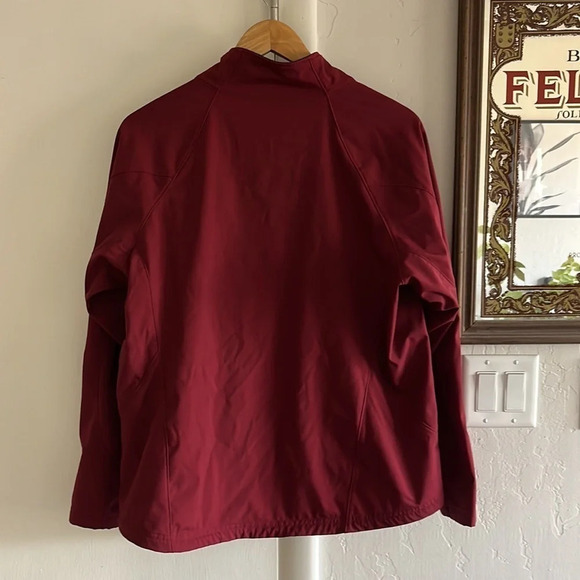 REI | Women’s active maroon zip up - Picture 8 of 8
